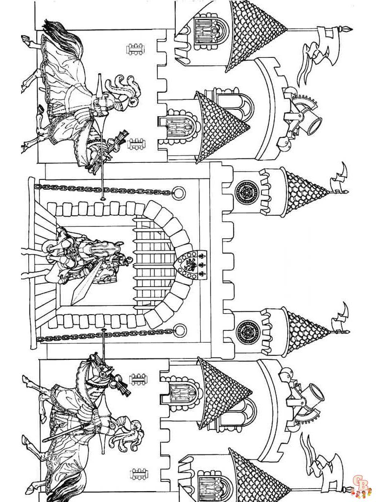 Kasteel Kleurplaten 22