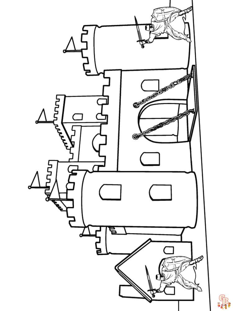 Kasteel Kleurplaten 29