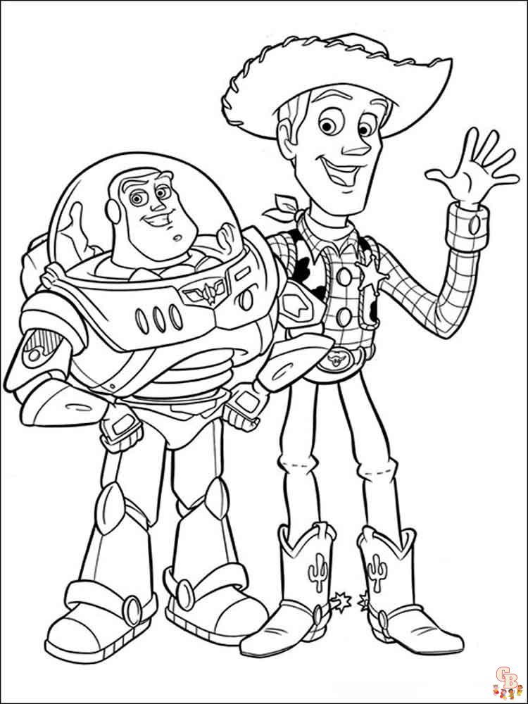 Toy Story kleurplaten 7