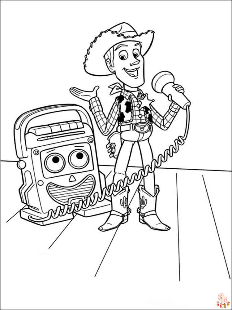 Toy Story kleurplaten 8