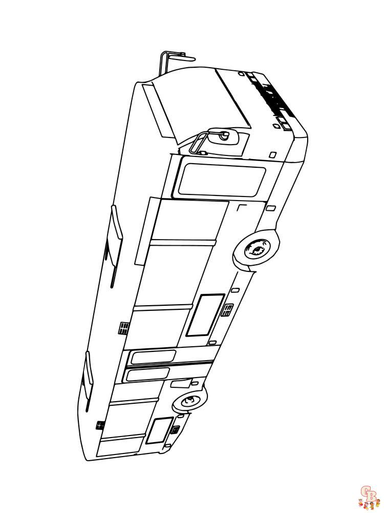 Bus Kleurplaat 24