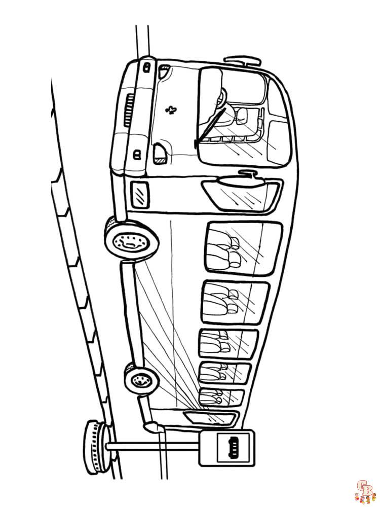 Bus Kleurplaat 28