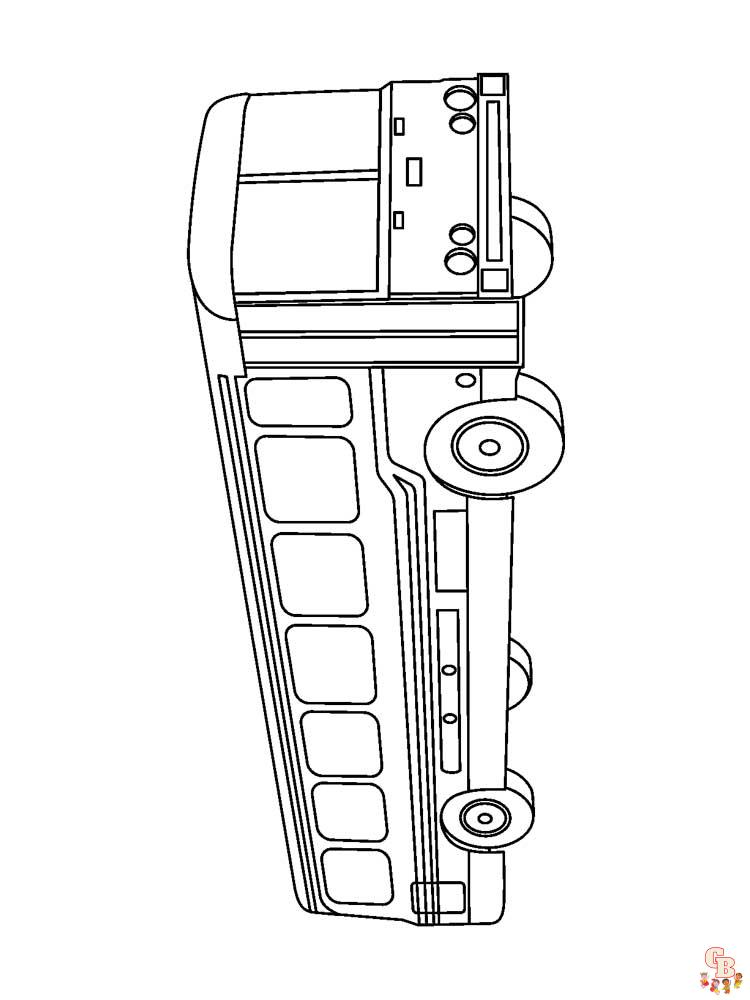 Bus Kleurplaat 29