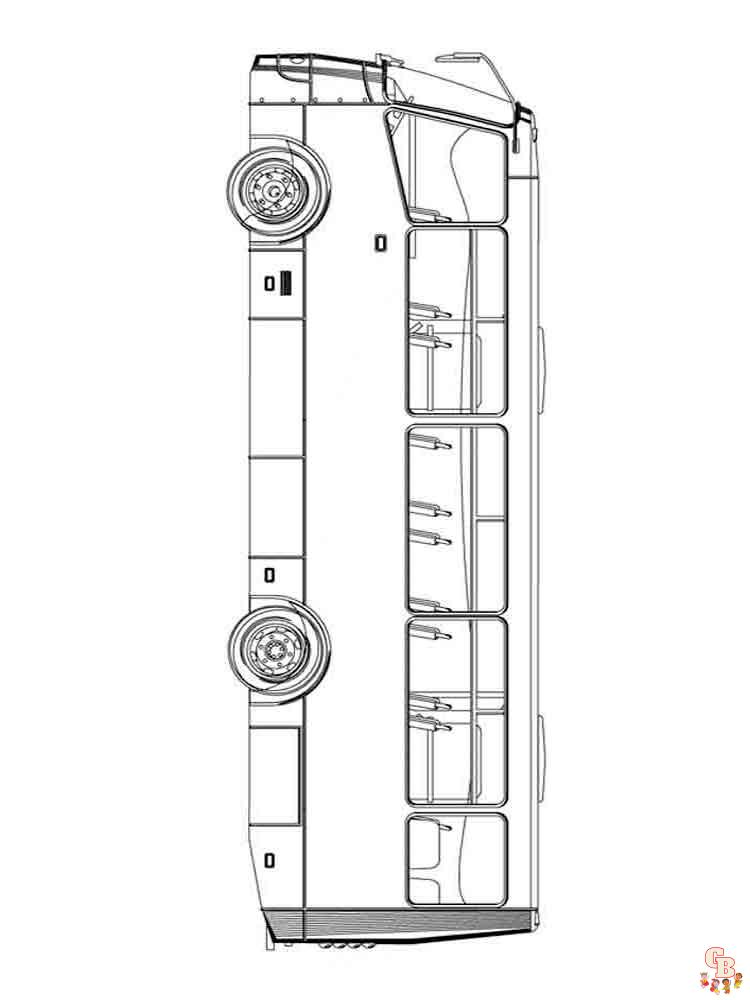 Bus Kleurplaat 4