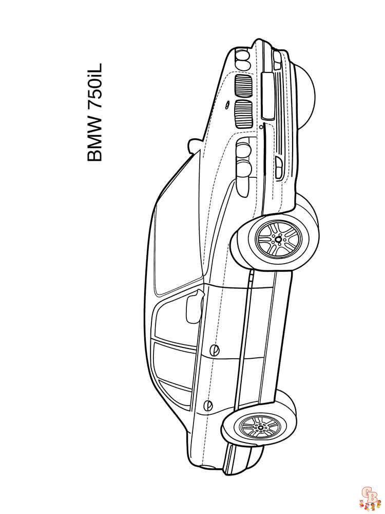 BMW Kleurplaat 5