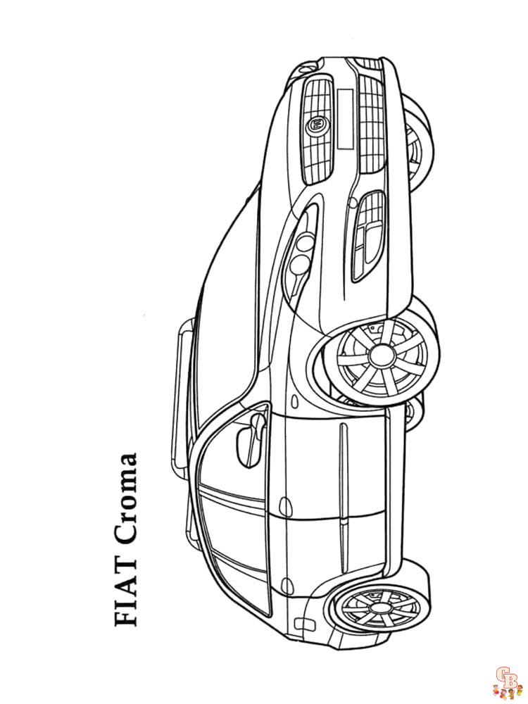 Fiat Kleurplaat 11