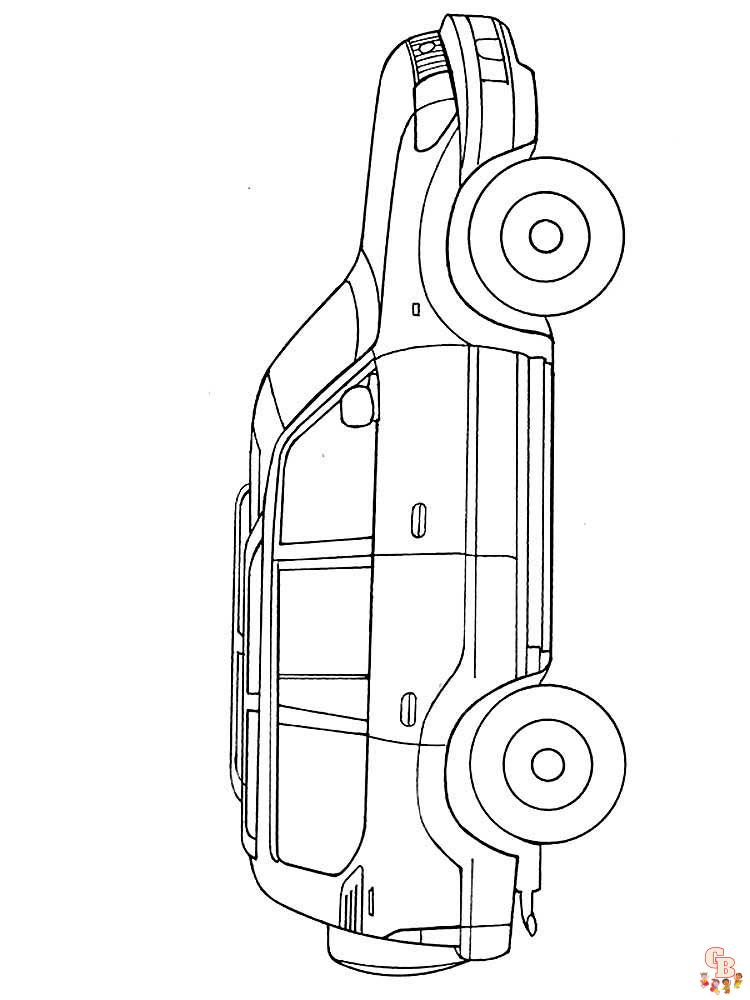 Land Cruiser Kleurplaat 6