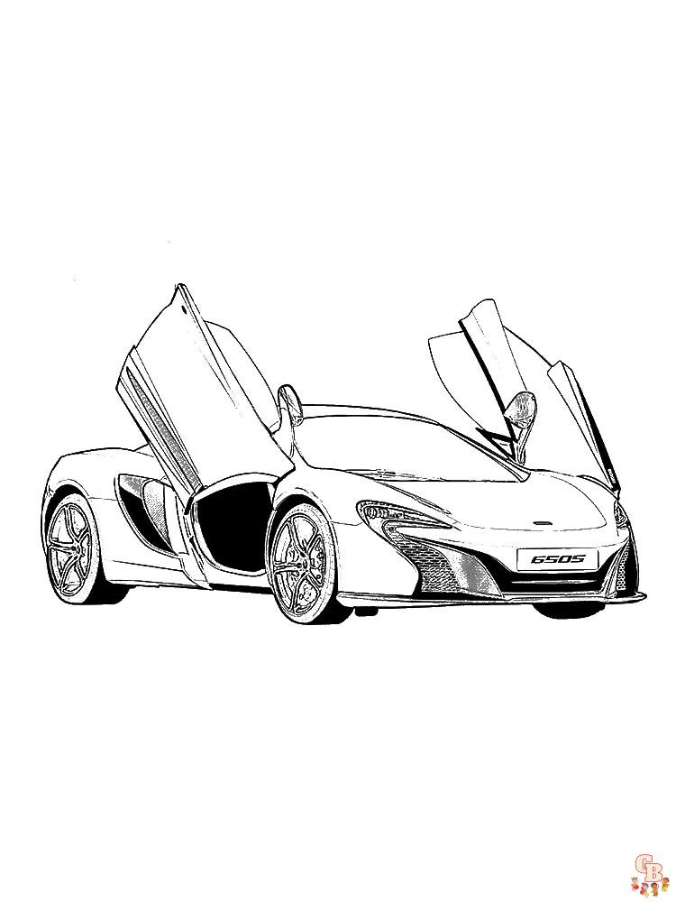 McLaren Kleurplaat 2