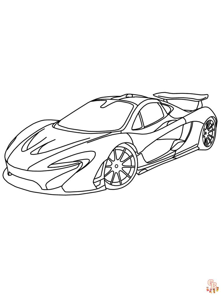 McLaren Kleurplaat 6