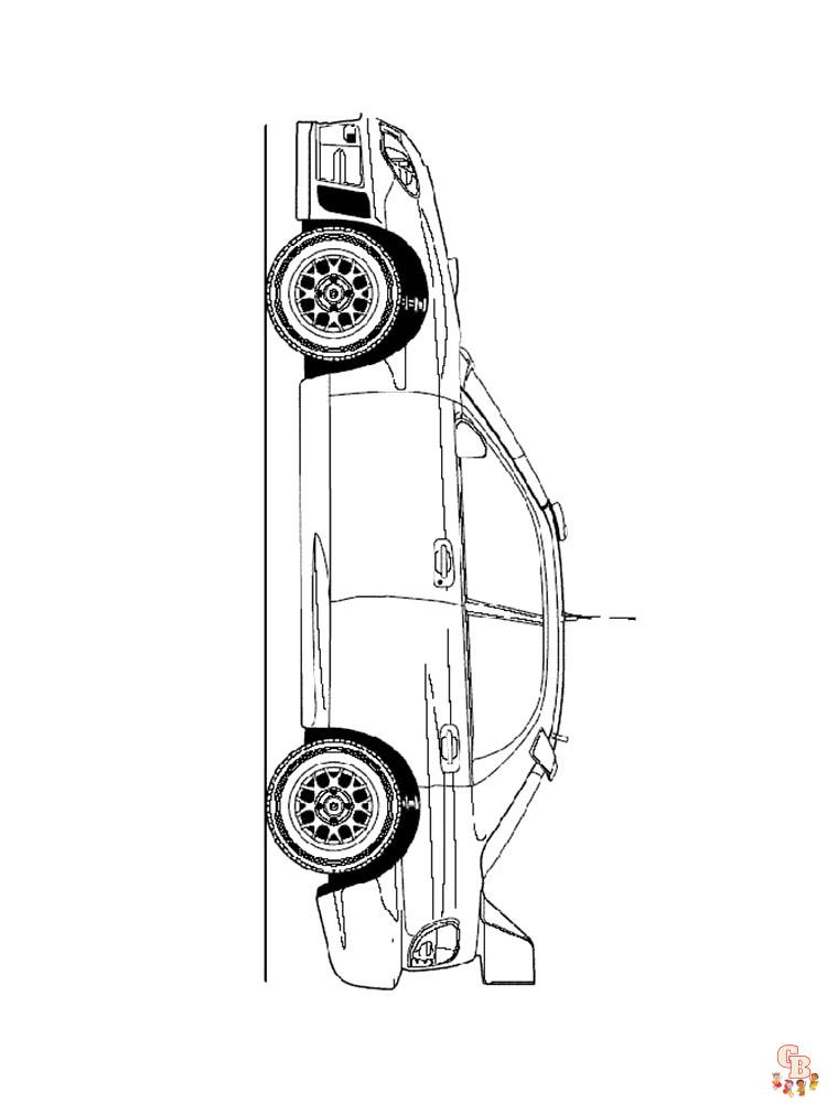 Subaru Kleurplaat 9