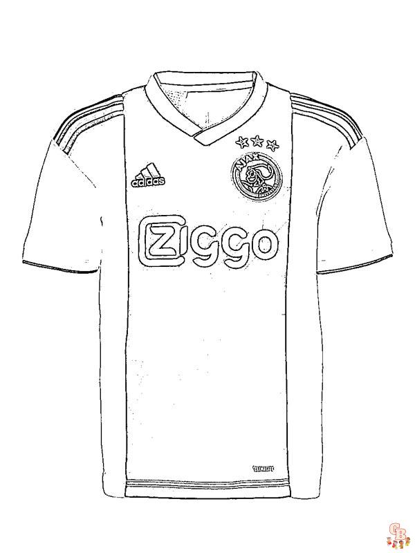 ajax kleurplaat 4