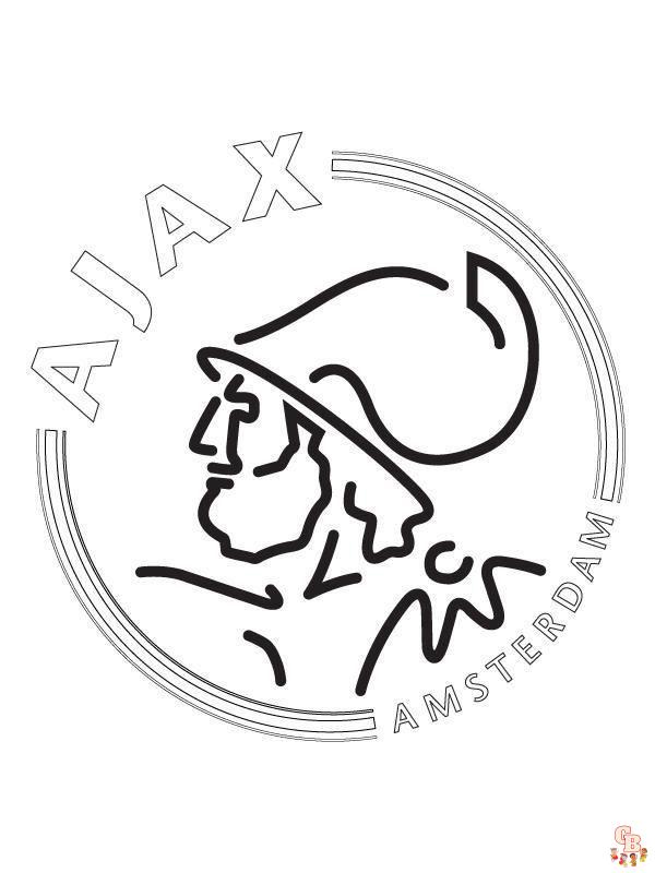 ajax kleurplaat 9