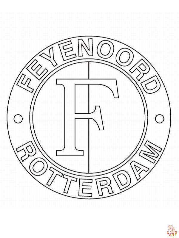 feyenoord kleurplaat 4