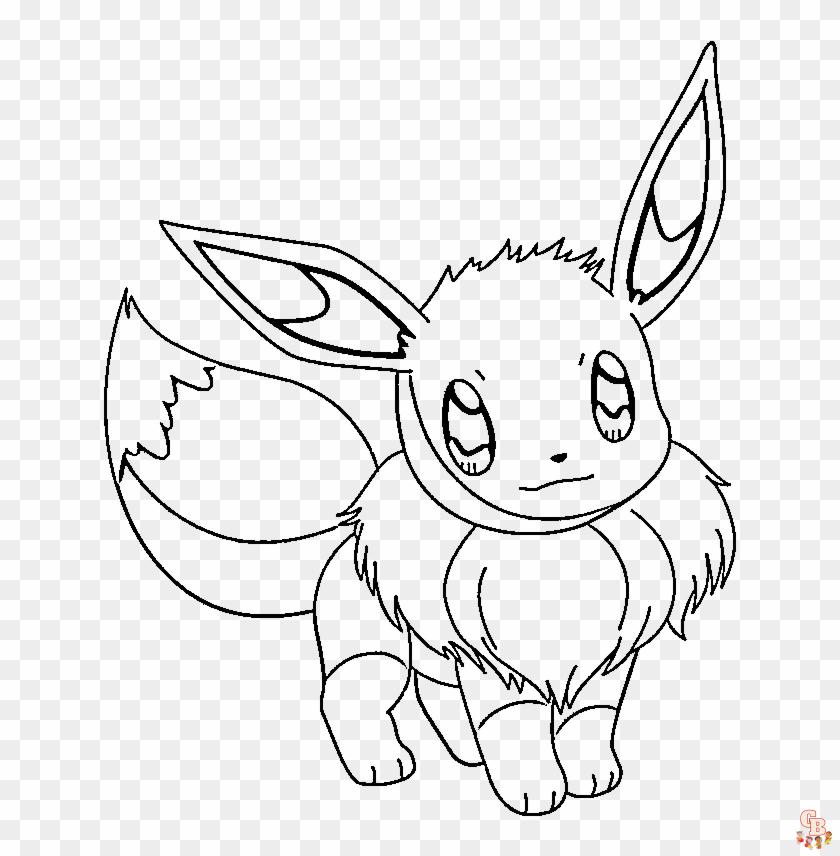 pokemon eevee kleurplaat 3 1