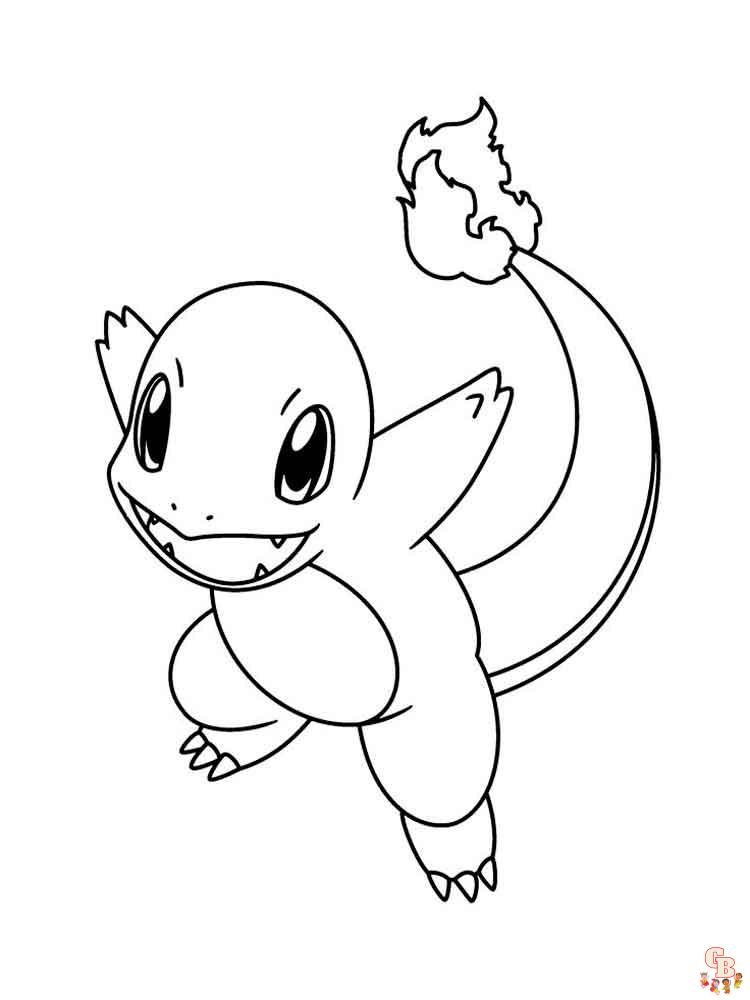 Charmander Kleurplaat 10