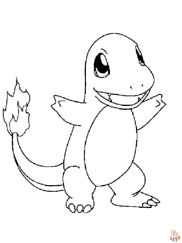 Charmander Kleurplaat 12