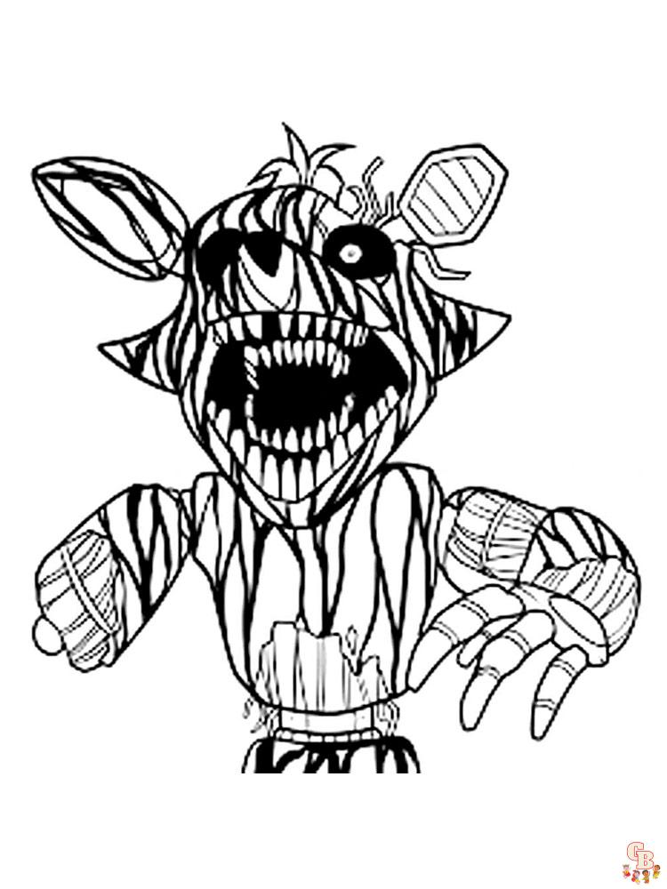 Fnaf kleurplaten 23