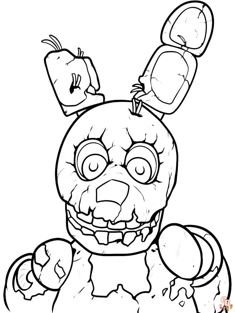 Fnaf kleurplaten 24