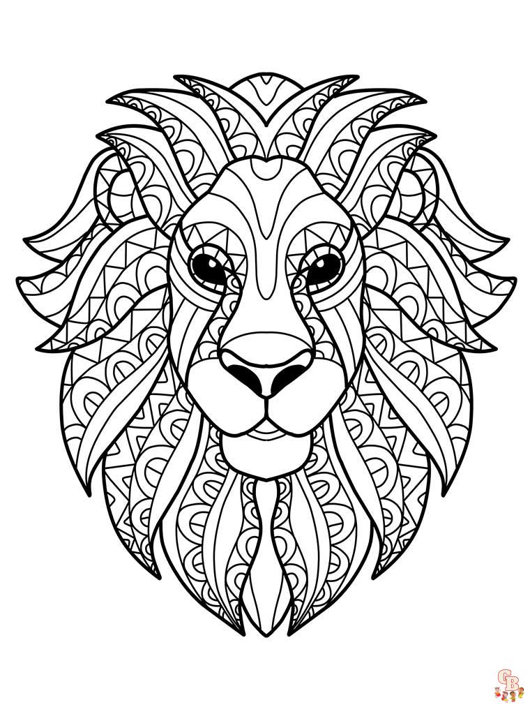 Mandala Dieren Kleurplaat 2