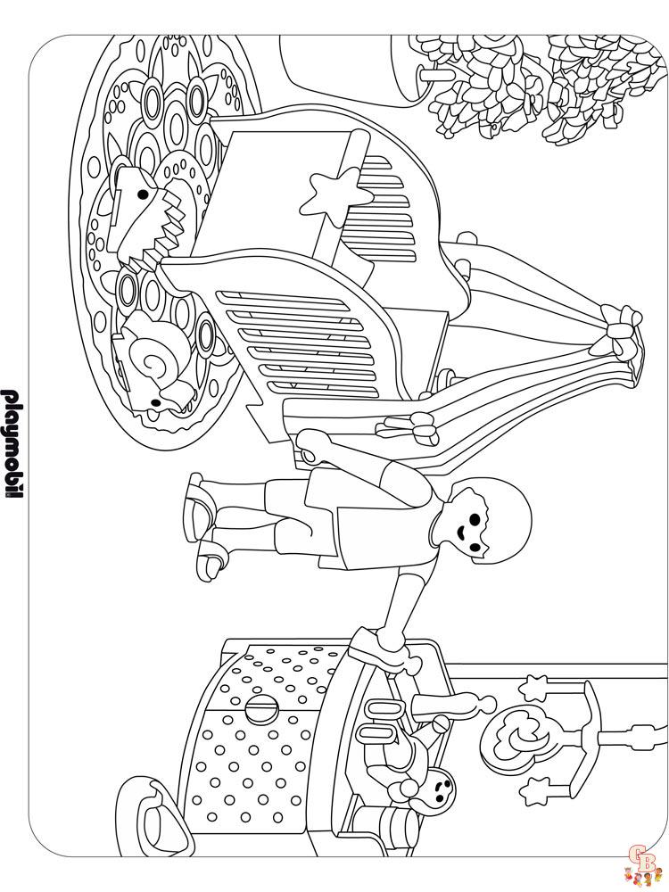 Playmobil kleurplaat 16