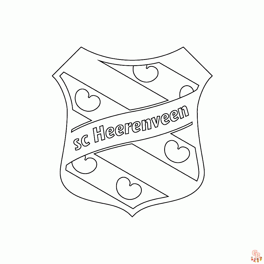 SC Heerenveen Kleurplaat 2