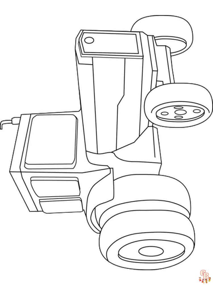 Trekker Kleurplaat 20