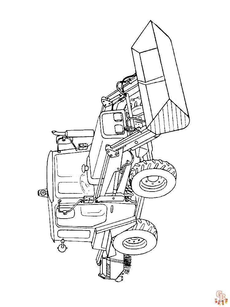 Trekker Kleurplaat 26