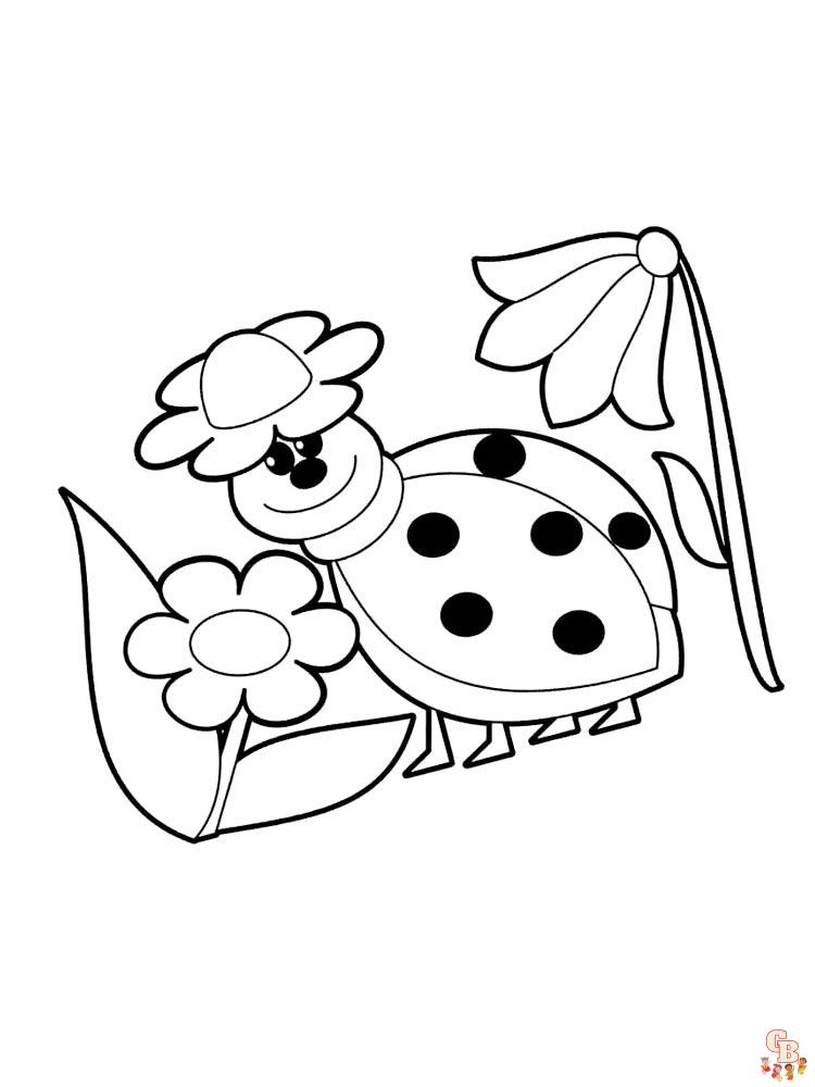 ladybug kleurplaten 17