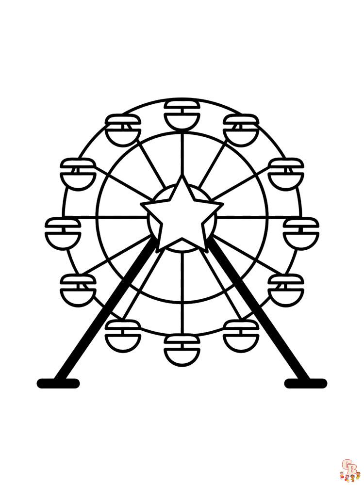 reuzenrad kleurplaat 11