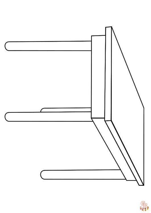 tafel kleurplaat