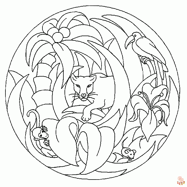 dieren mandala 2