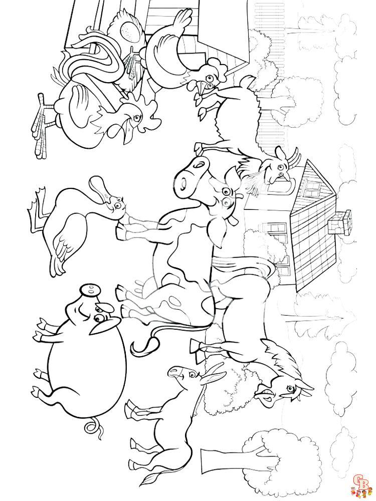 Farm Coloring Pages 18