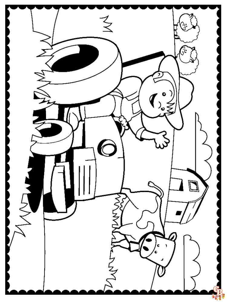 Farm Coloring Pages 7