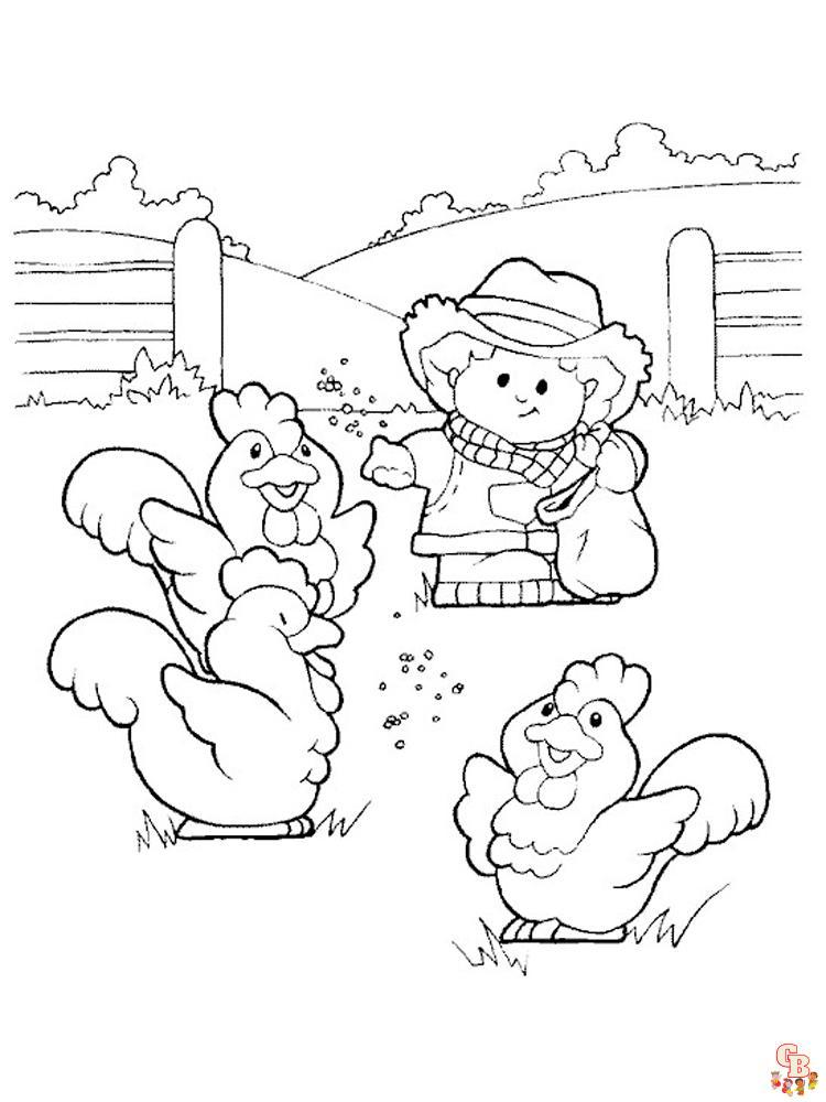 Farm Coloring Pages 9