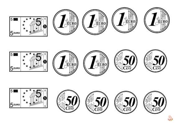 Geld Kleurplaten 1