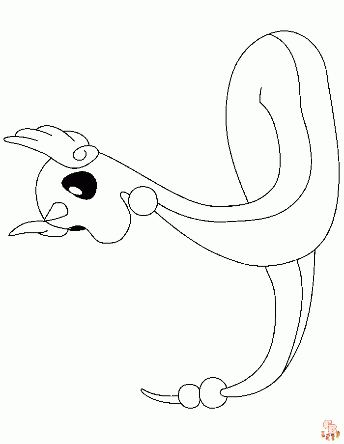 Pokemon Mewtwo Kleurplaat 7