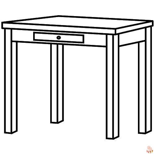 Tafel Kleurplaat 5