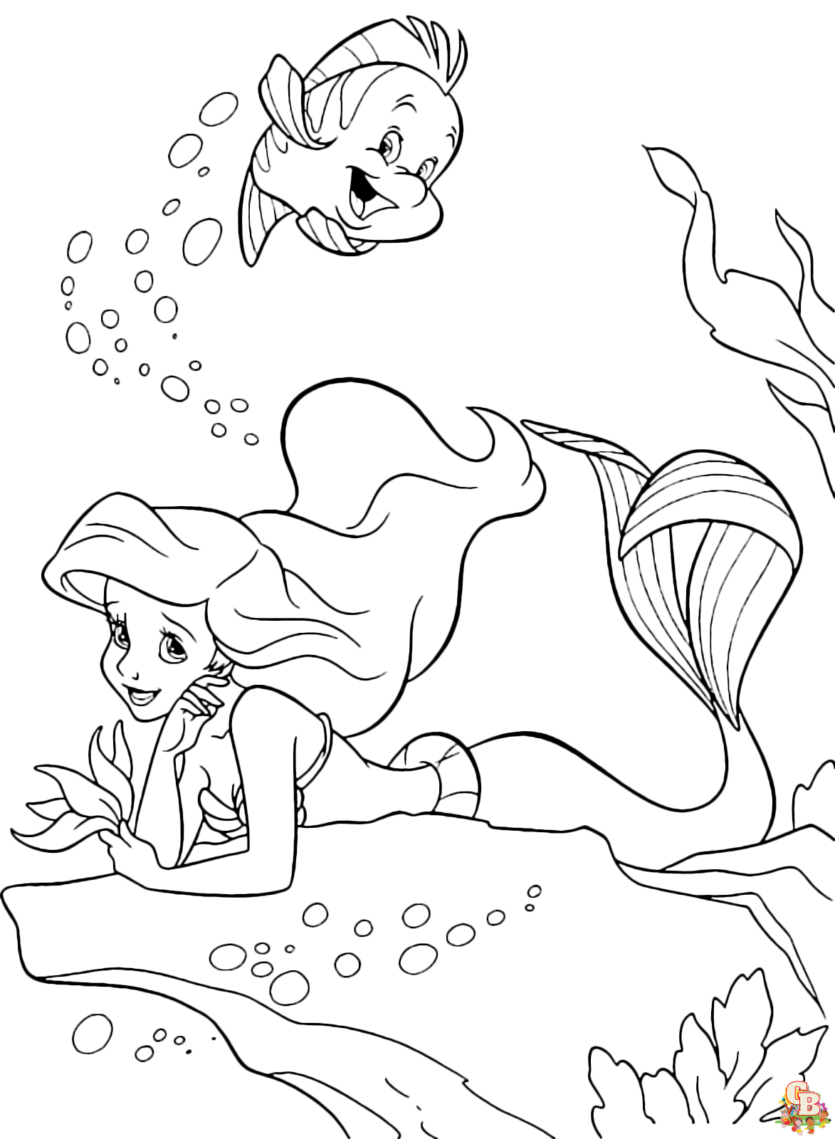 ariel coloring pages disney princess ariel sheets for kids 1