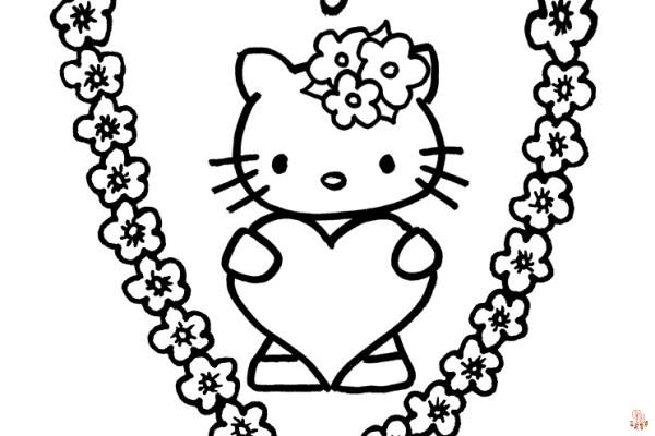 Gratis Hello Kitty kleurplaten voor meisjes in tiếng Hà Lan