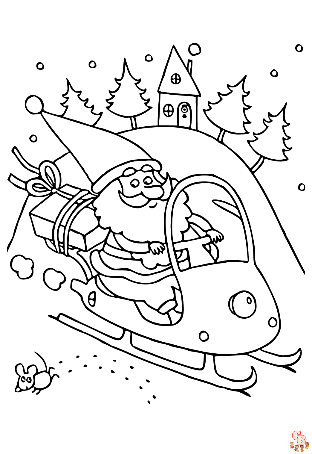 Kerstman Kleurplaat Gratis Printable Kleurplaten Voor Kinderen En Volwassenen