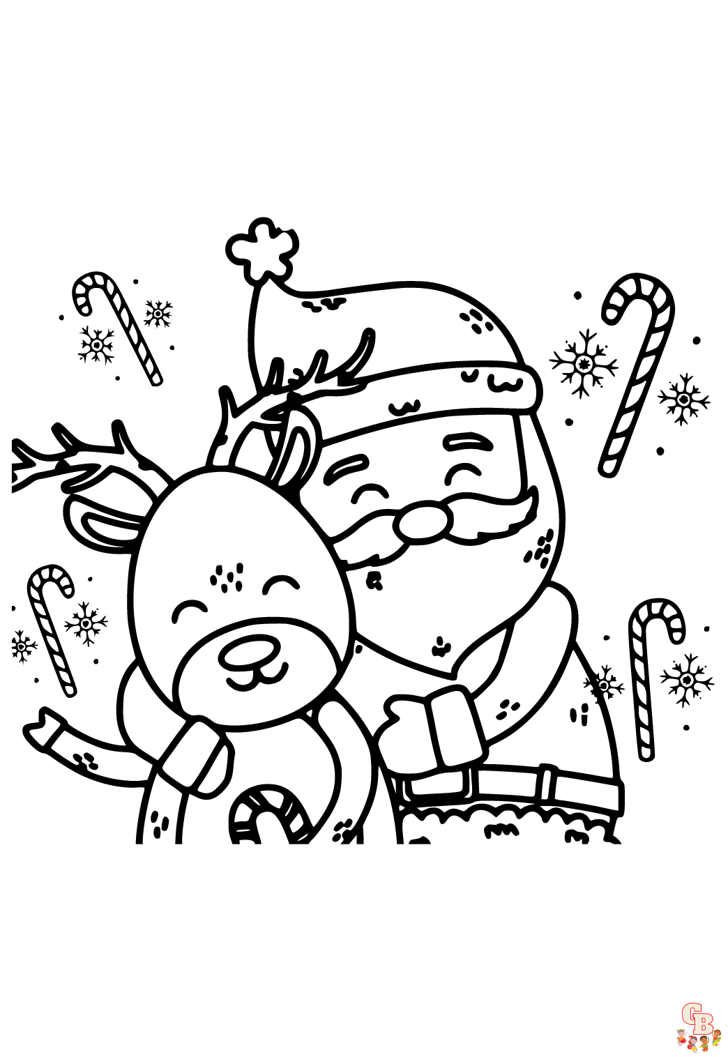 Kerstman Kleurplaat Gratis Printable Kleurplaten Voor Kinderen En Volwassenen