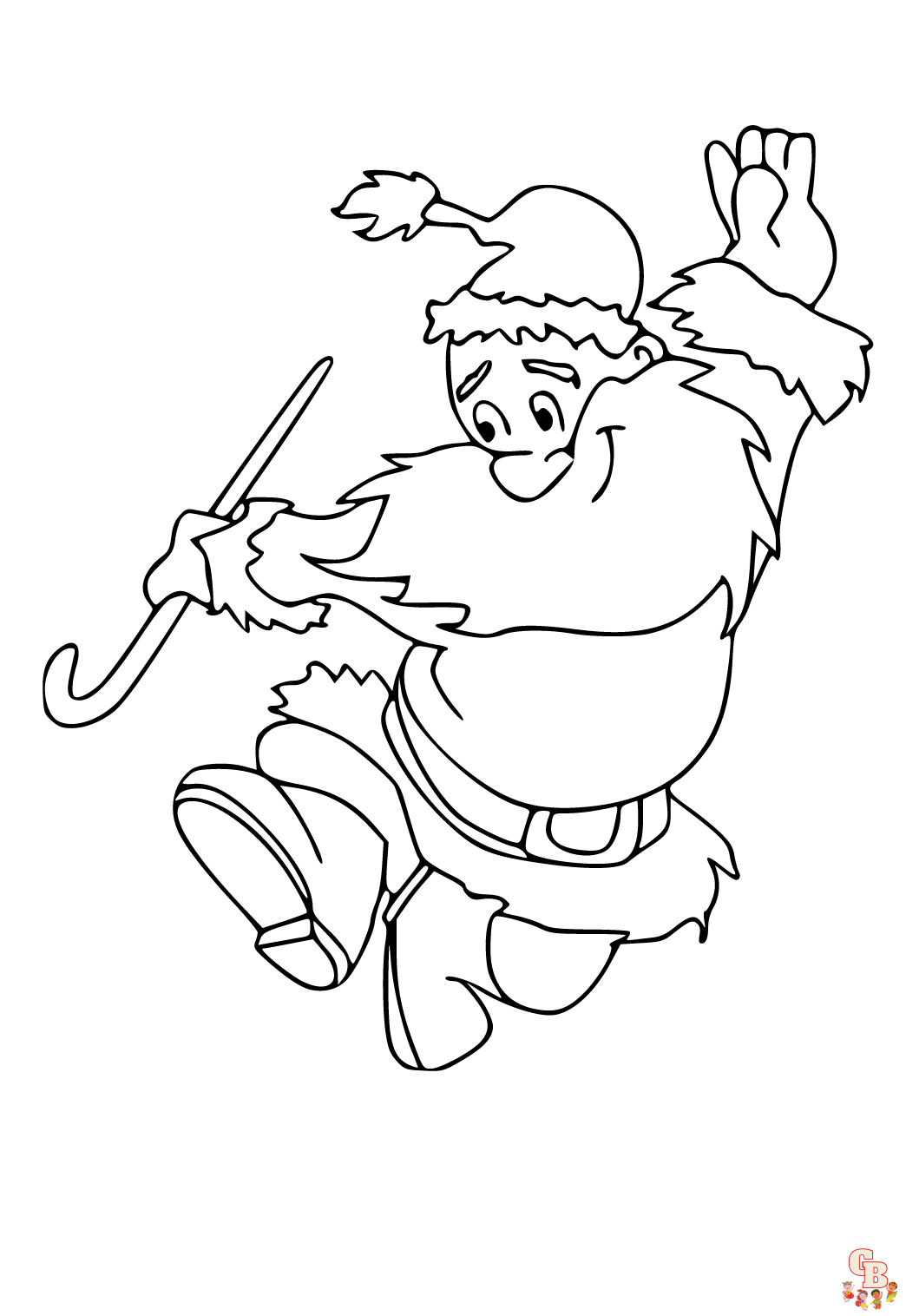 Kerstman Kleurplaat Gratis Printable Kleurplaten Voor Kinderen En Volwassenen