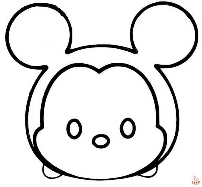 Download gratis kleurplaten van Mickey Mouse - Kleurplaat Mickey Mouse en vrienden