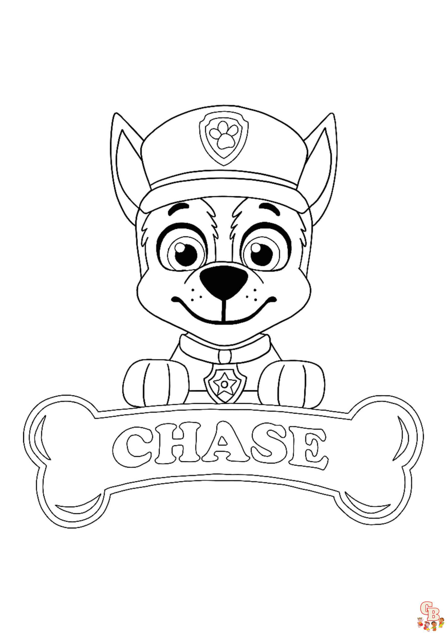 Gratis Paw Patrol kleurplaten - Kleurplaten met alle Paw Patrol pups