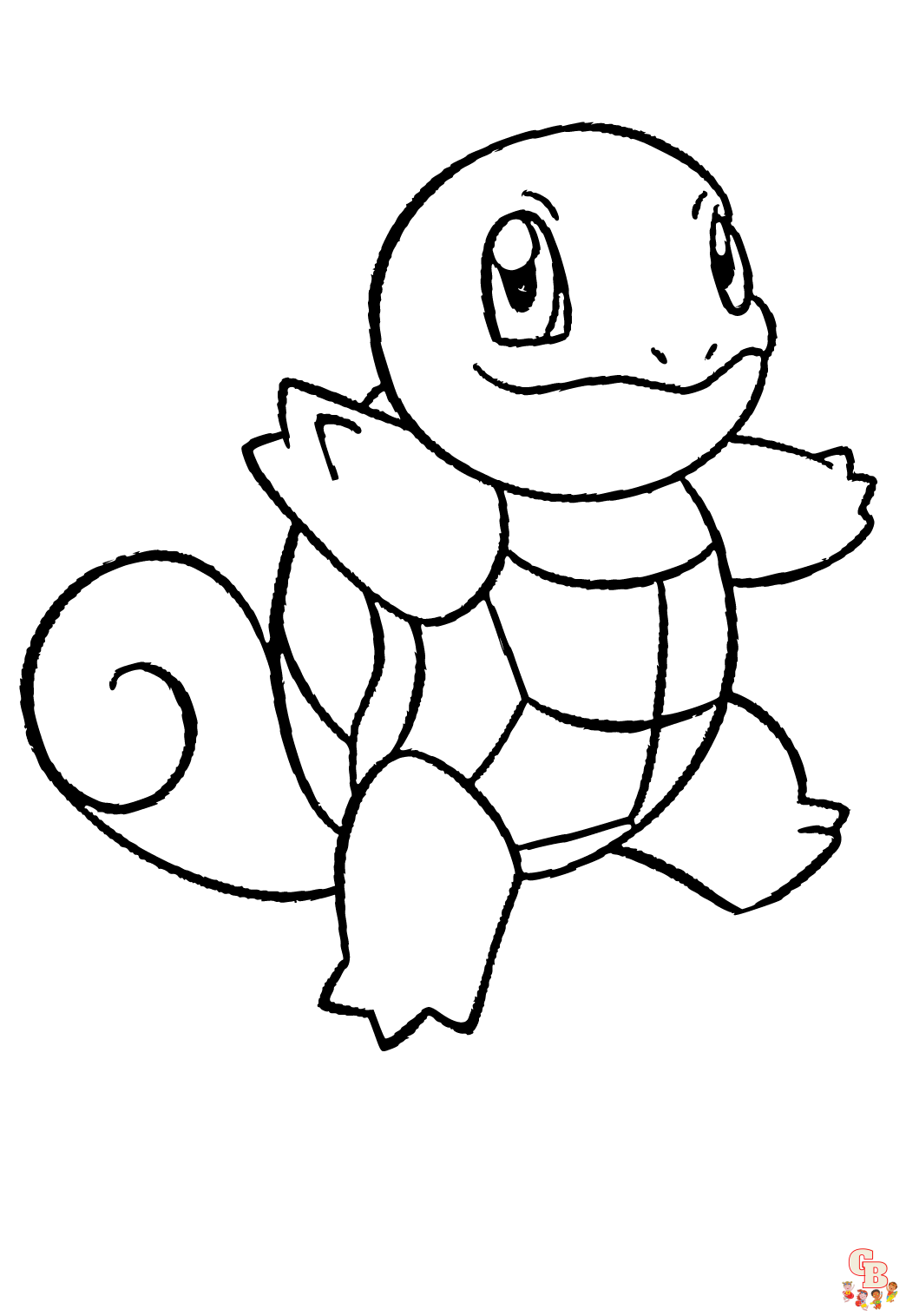 Gratis Kleurplaat Pokemon - Download en Print