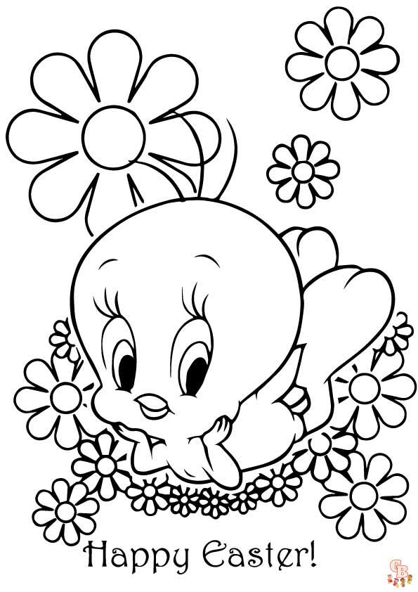 10 Best Looney Tunes Coloring Pages for Kids - Bugs Bunny, Daffy Duck, Tweety Bird More