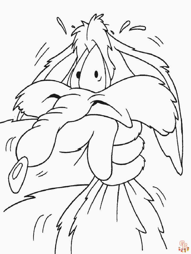 10 Best Looney Tunes Coloring Pages for Kids - Bugs Bunny, Daffy Duck, Tweety Bird More