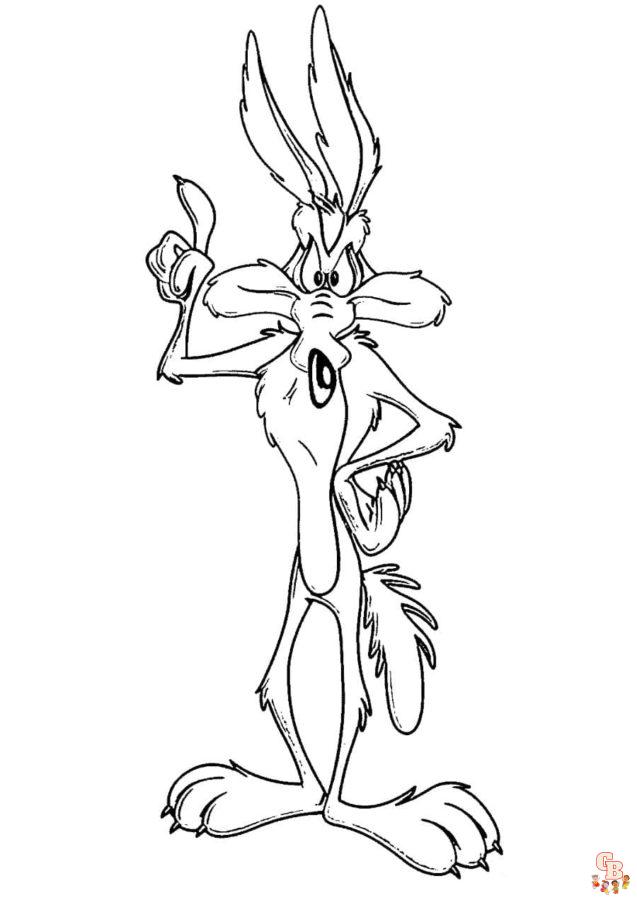 10 Best Looney Tunes Coloring Pages for Kids - Bugs Bunny, Daffy Duck, Tweety Bird More