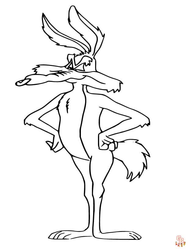 10 Best Looney Tunes Coloring Pages for Kids - Bugs Bunny, Daffy Duck, Tweety Bird More