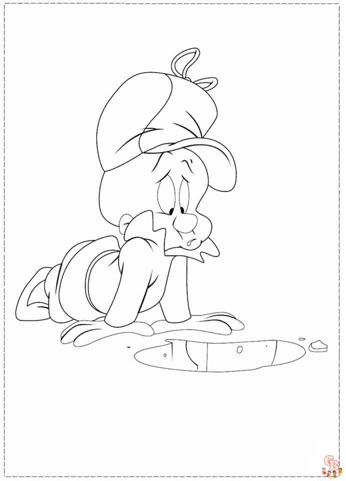 10 Best Looney Tunes Coloring Pages for Kids - Bugs Bunny, Daffy Duck, Tweety Bird More